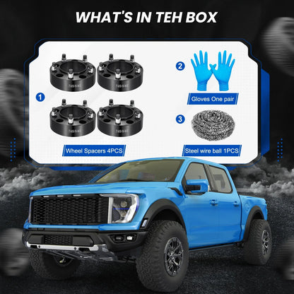 Set of 4 Hubcentric Wheel Spacers for Toyota Tundra (2007–2021)