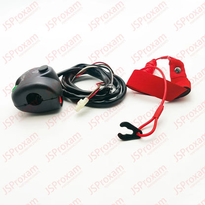 Handlebar Start Stop Switch Box & Lanyard for Yamaha WaveRunner (GA7-68310-01-00)