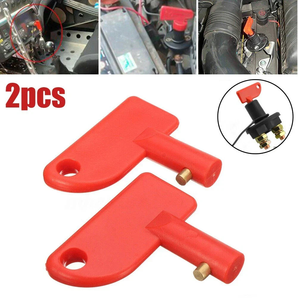 Battery Isolator Disconnect Switch 2x for Car Truck Boat Yacht