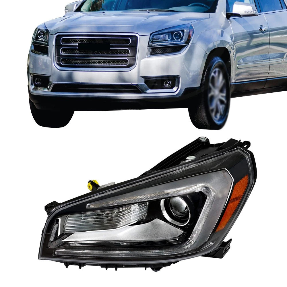 Left LH Projector Headlight w/LED Tube for GMC Acadia (2013–2016) BCK97955K