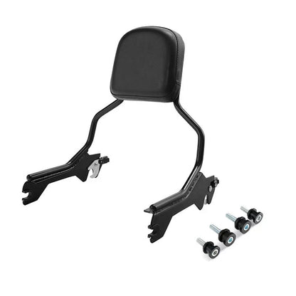 Sissy Bar Backrest Pad & Docking Hardware Kit for Harley FLFB FXBR (2018–2025)