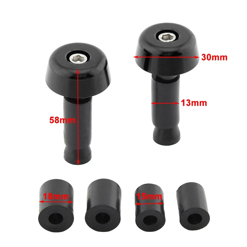 0.5in Handlebar Grips for Universal Motorcycle (No Specific Years)