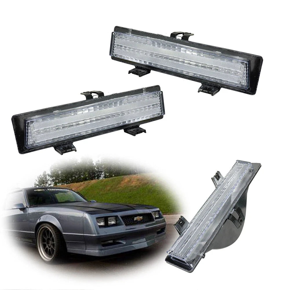 Clear Front Park and Turn Signal Lamp Cover for Chevy Monte Carlo (1981–1988)