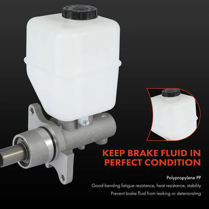 Brake Master Cylinder with Reservoir & Sensor for Ford F-250 Super Duty (2005–2016) - 5C3Z-2140-BA, 6C3Z-2140-BB, M630551