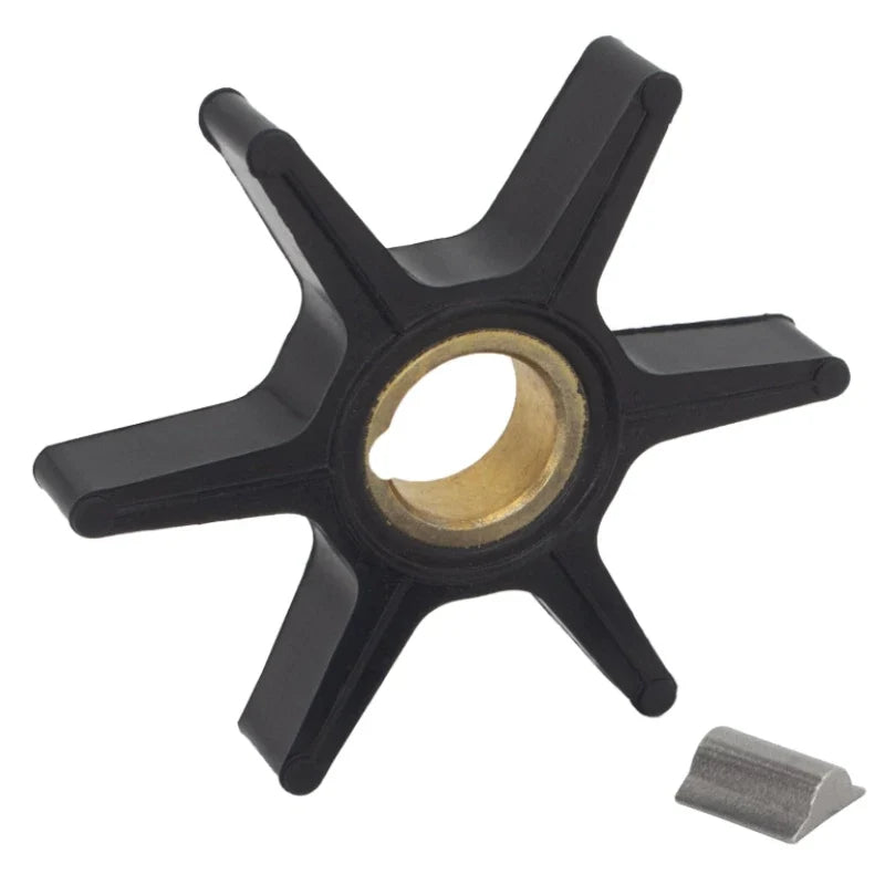 Water Pump Impeller with Key for Mercury 2 Stroke 30 40 HP Outboard (47-8508910)