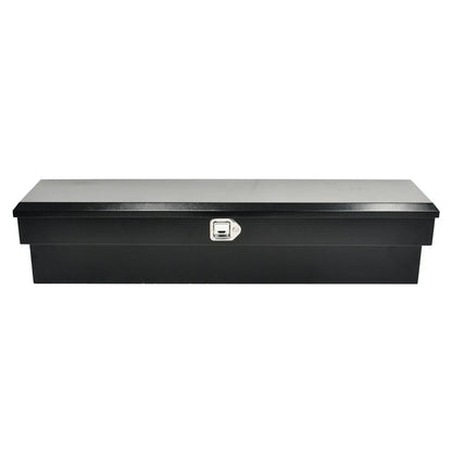Tool Box for Pickup Truck (60"X13"X14") - Black Steel with Lock & Key