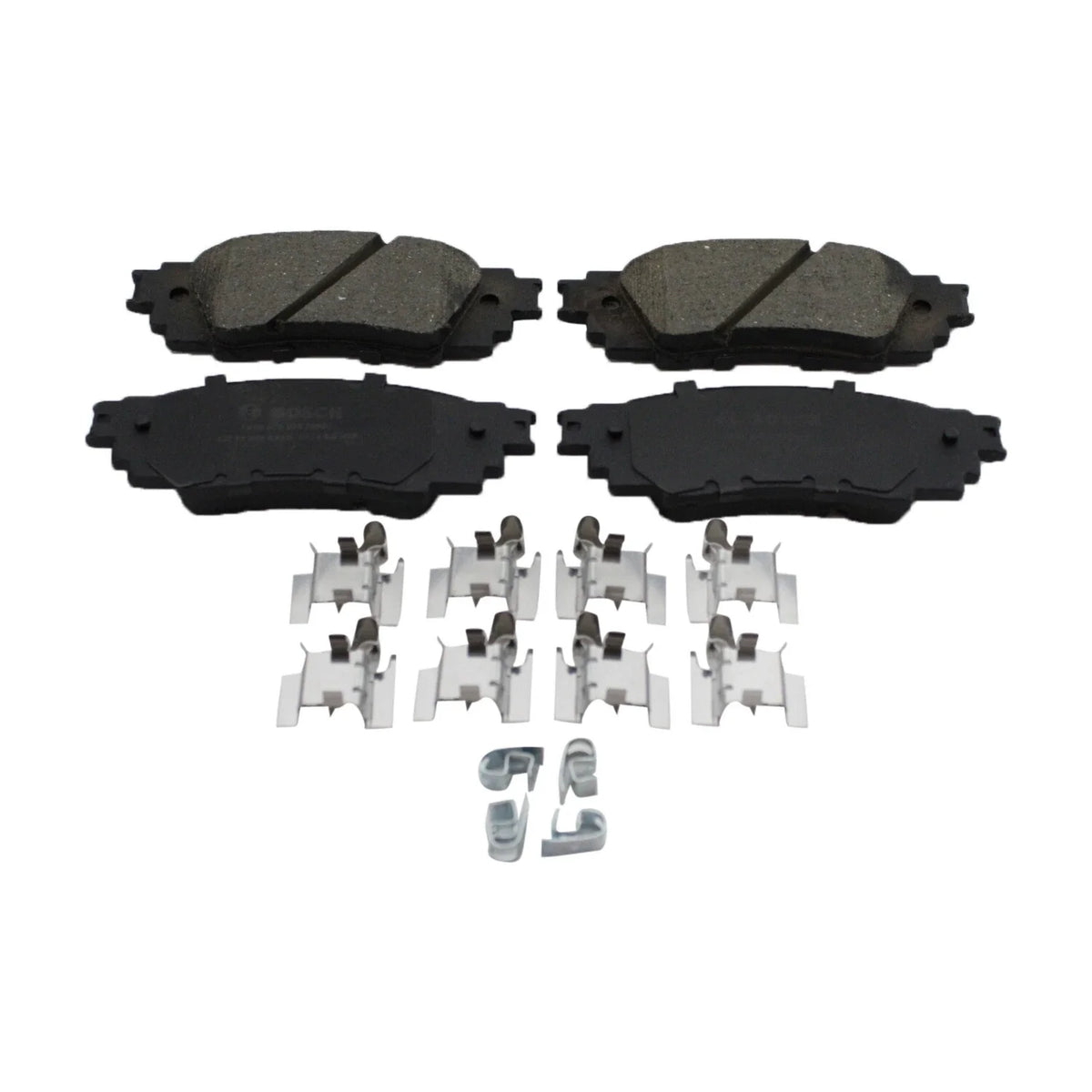 Set of 4 Bosch QuietCast Rear Ceramic Brake Pads for ES350 RX350L UX200 Avalon Camry (2007–2023)