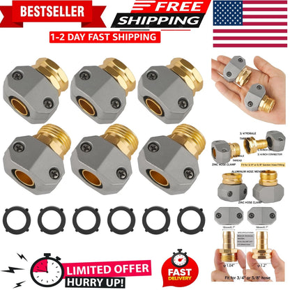 3X Hose Repair Kit for Garden Hose Fittings