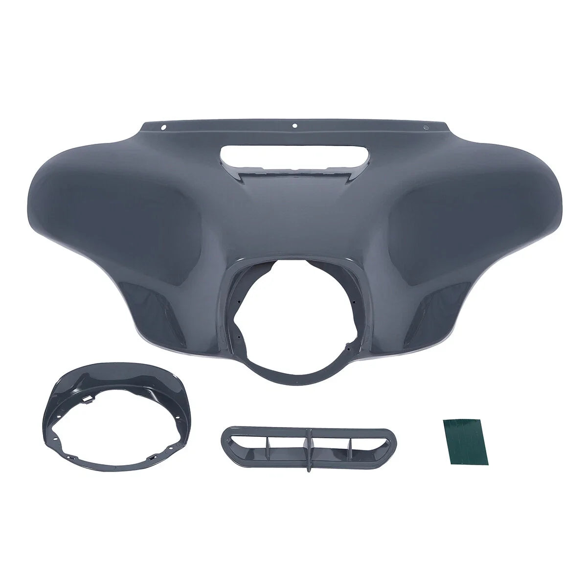 Outer Batwing Fairing for Harley CVO Street Glide (2018) - Gunship Gray