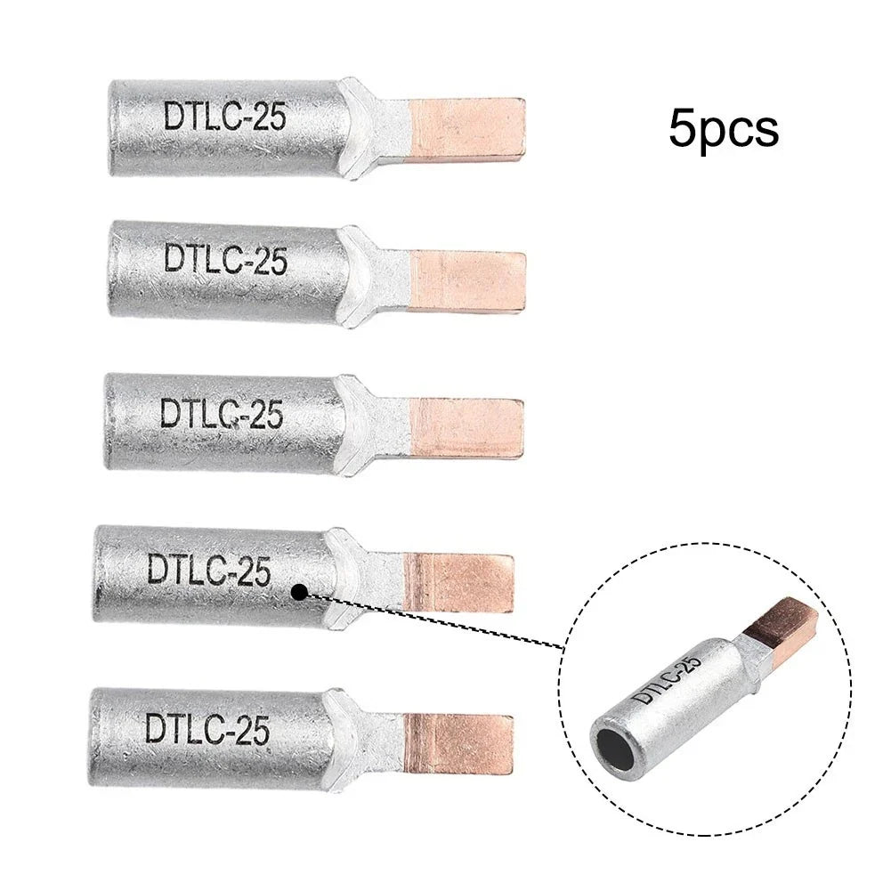 5X Wire Connector Terminal Crimping Pins for Universal Applications (Copper/Aluminum)