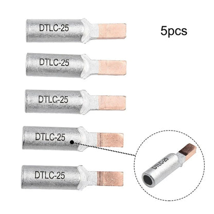 5X Wire Connector Terminal Crimping Pins for Universal Applications (Copper/Aluminum)