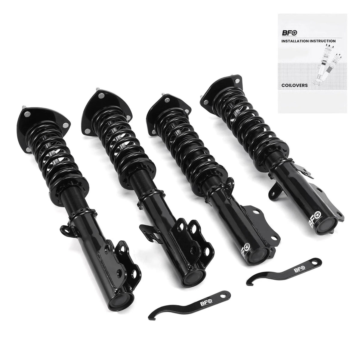 BFO Adjustable Coilovers Struts Springs Kit for Toyota Camry (2002–2006)