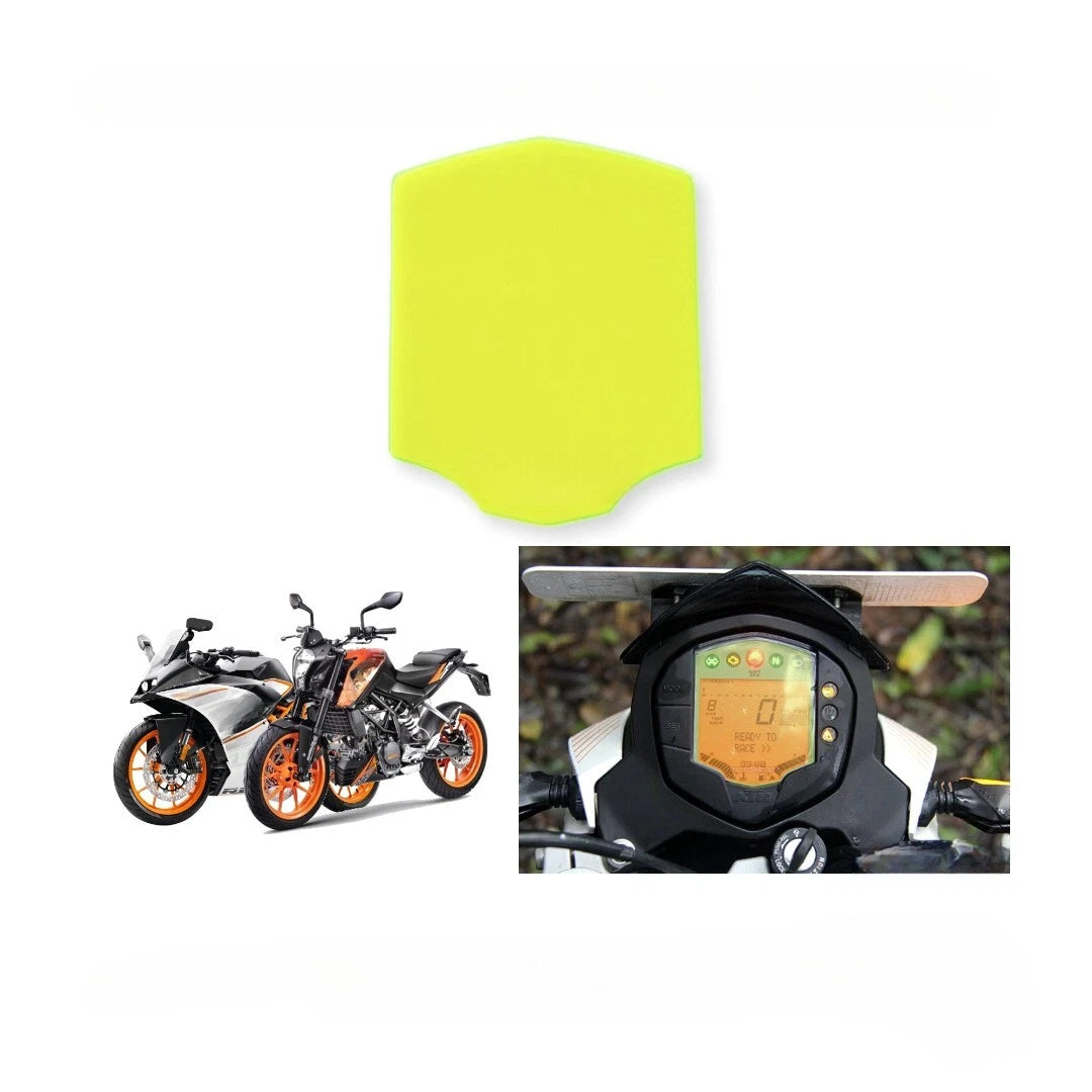 Acrylic Speedometer Protector for KTM Duke and RC (2013–2023) Neon Green