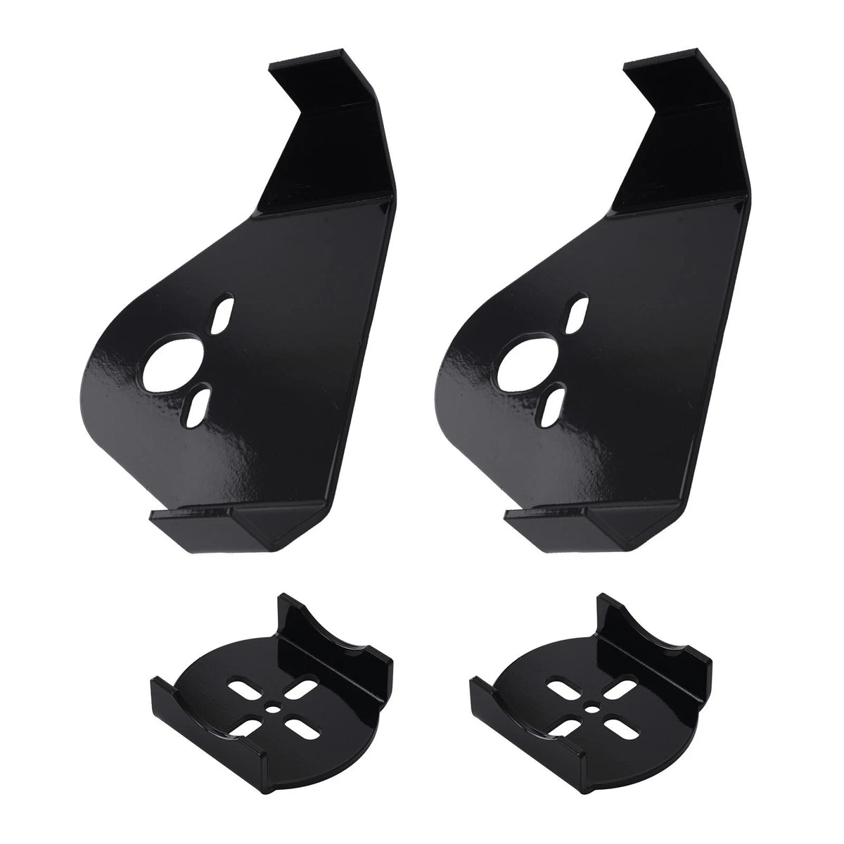 Set of 2 Rear Bag Mounting Black Brackets for Air Ride Suspension YJNUTC