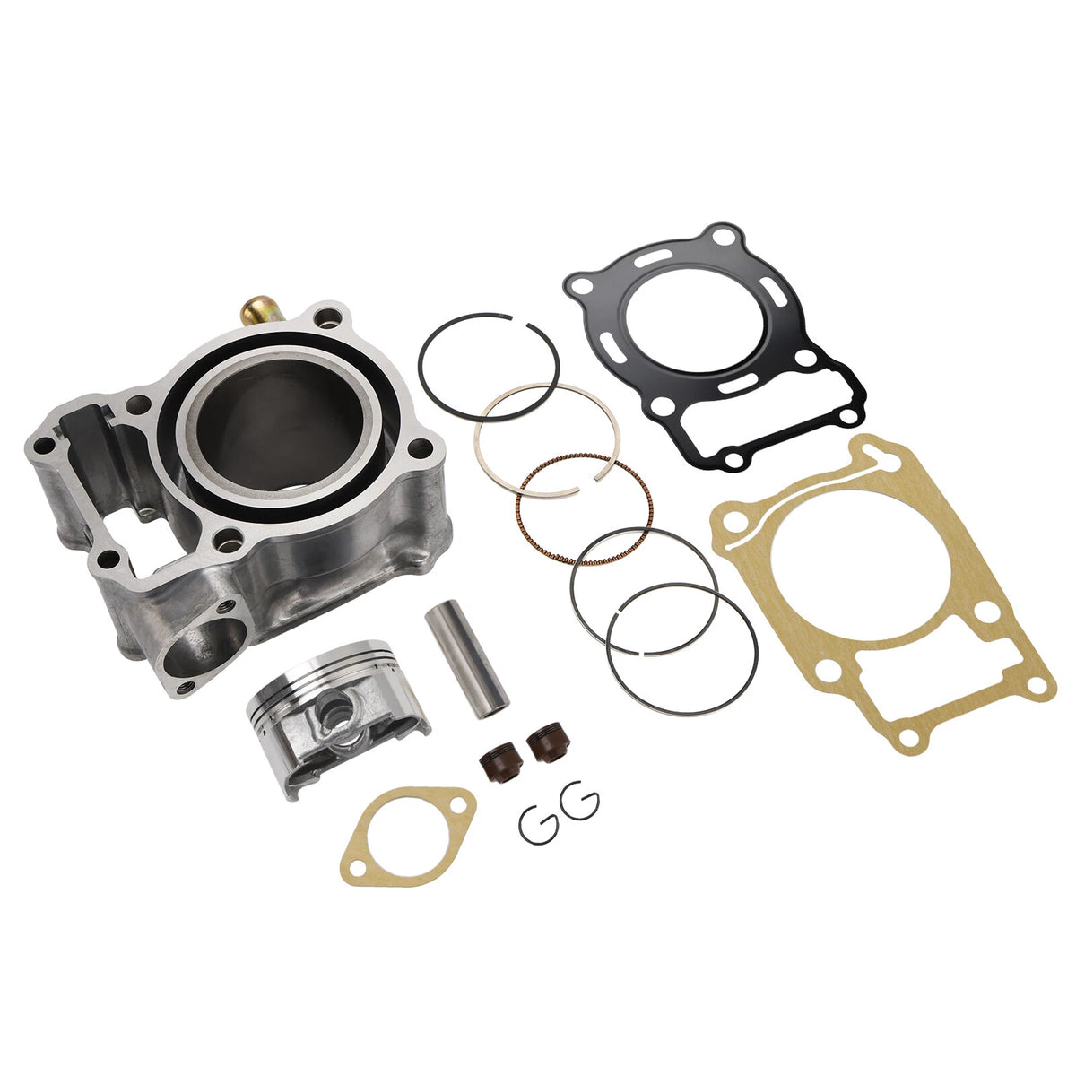 58mm Cylinder Piston Rings Gasket Kit for Honda CBR125 CBR125R (2004–2017) 12100-KGH-900