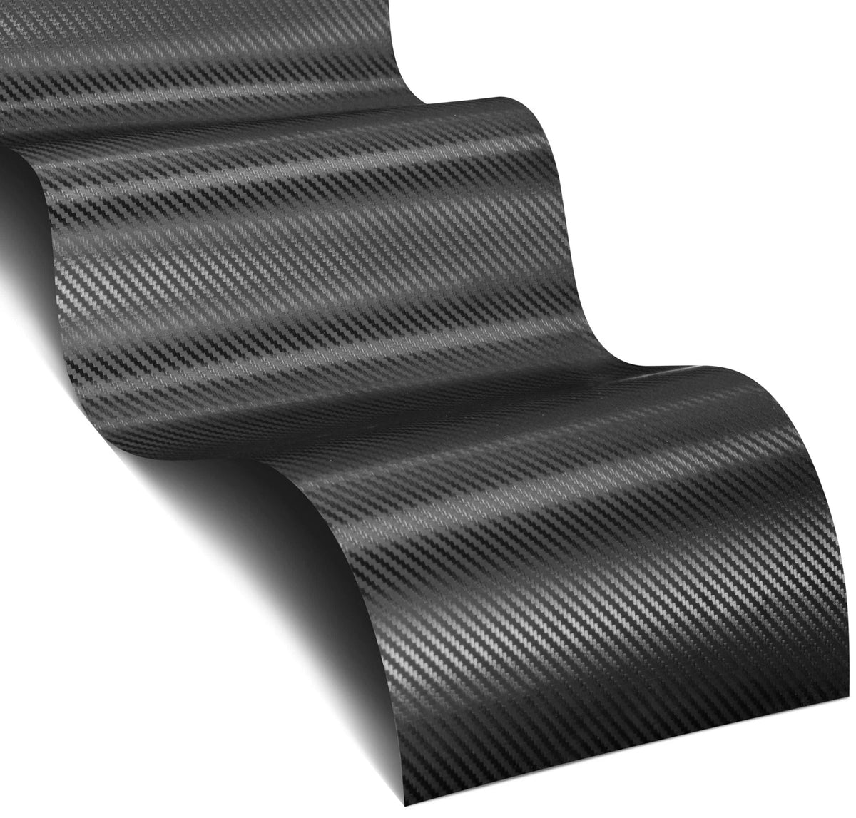 5ft x 25sq ft Black 3D Carbon Fiber Vinyl for Automotive Wrap