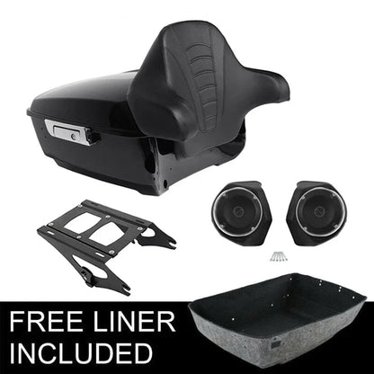 Trunk Luggage Speaker Mount Rack for Harley Touring (2014–2026)