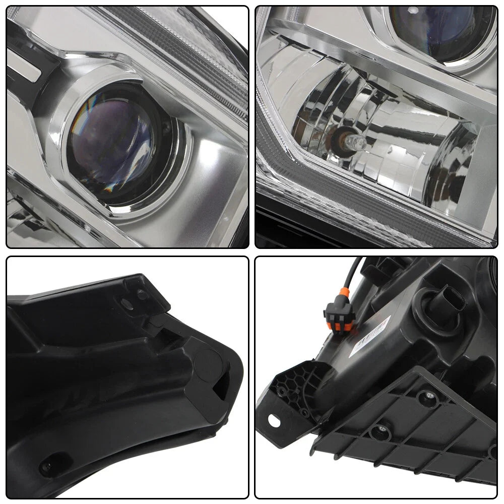 Front Headlight for GMC Yukon/Yukon XL (2015–2020) Right Side Clear Lens