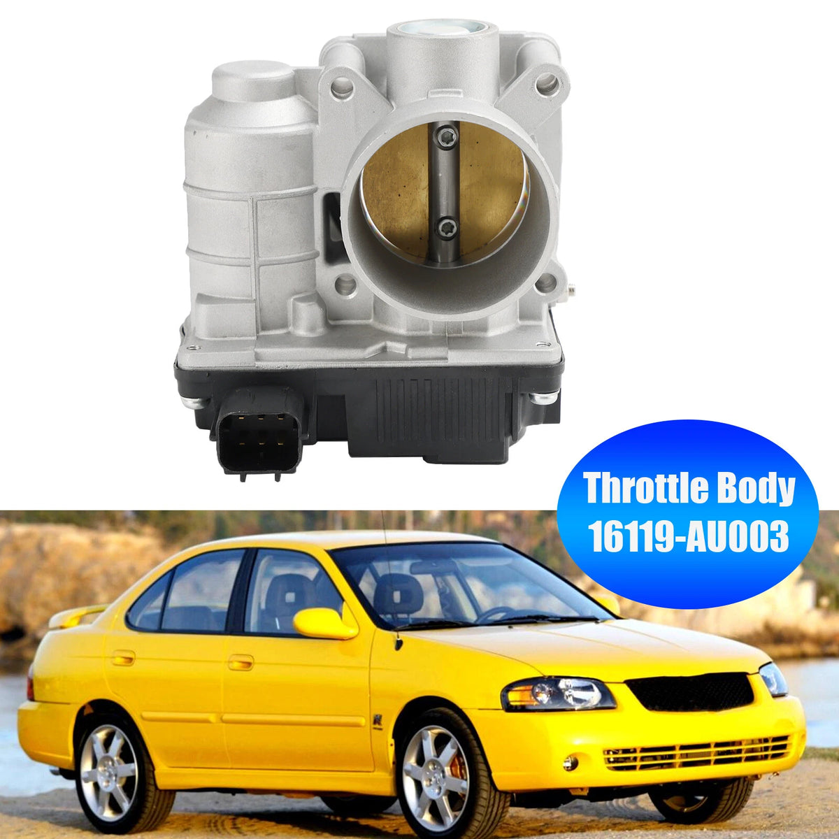 Throttle Body 16119-AU003 for Nissan Sentra 1.8L (2002–2006)