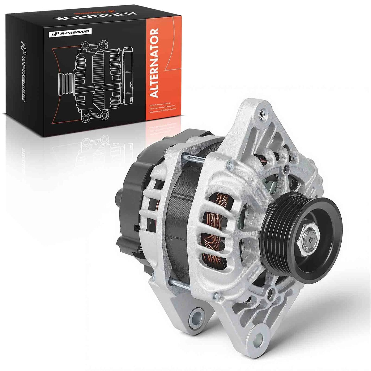 Alternator for Hyundai Accent Kia Rio L4 1.6L (2012–2017) 373002B510, 37300-2B300, 37300-2B510, 13209N