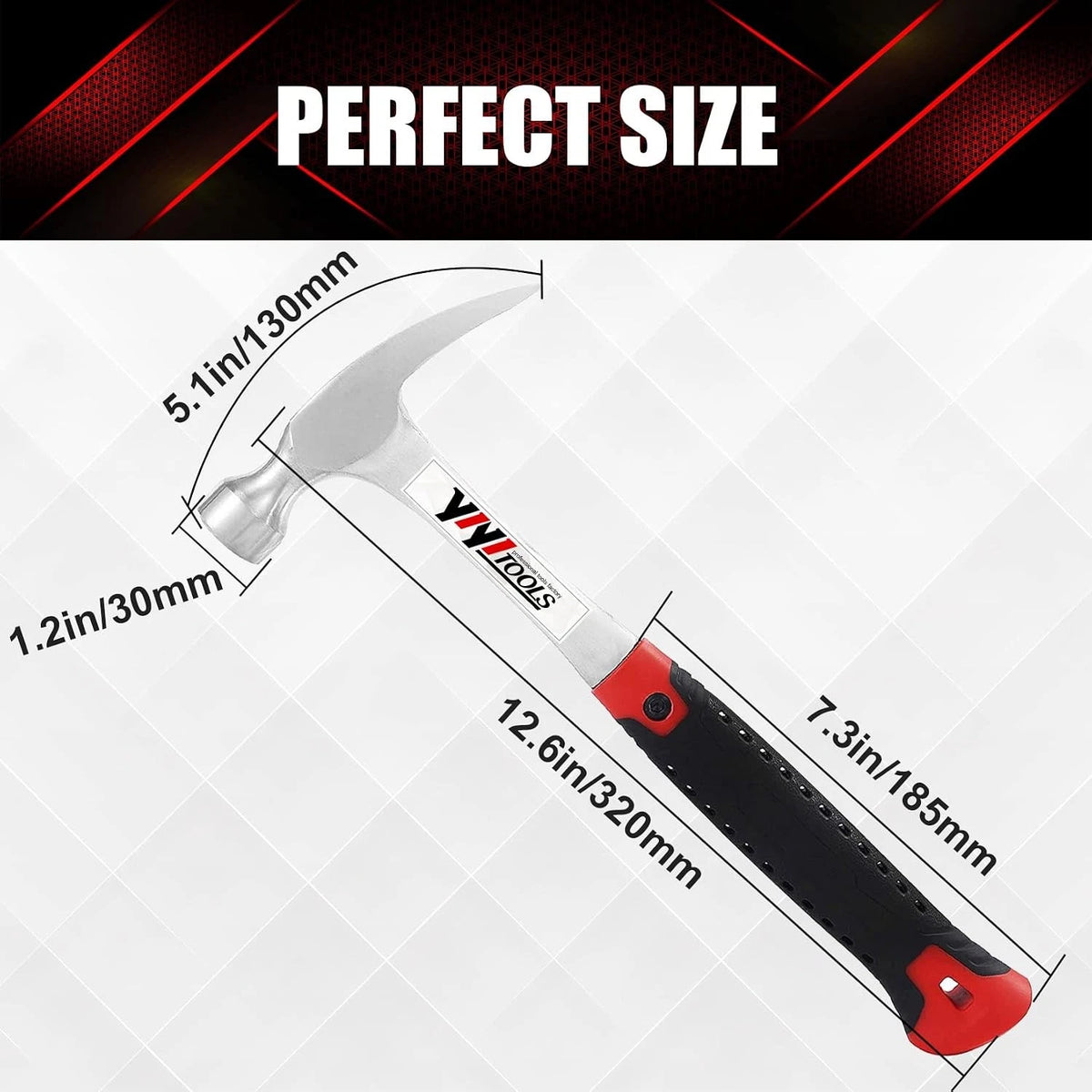 16oz Claw Hammer Forged One Piece