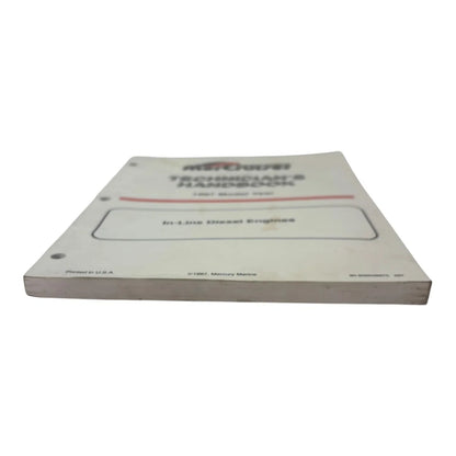 In-Line Diesel Engines Technicians Handbook for MerCruiser (1997)