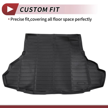 Cargo Liner Rear Trunk Mat for Ford Mustang (2015–2024) TPE Black