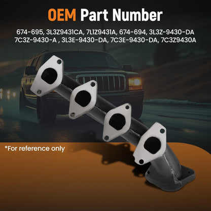 Exhaust Manifold Kit for Ford Expedition F-150 5.4L (2004–2010)