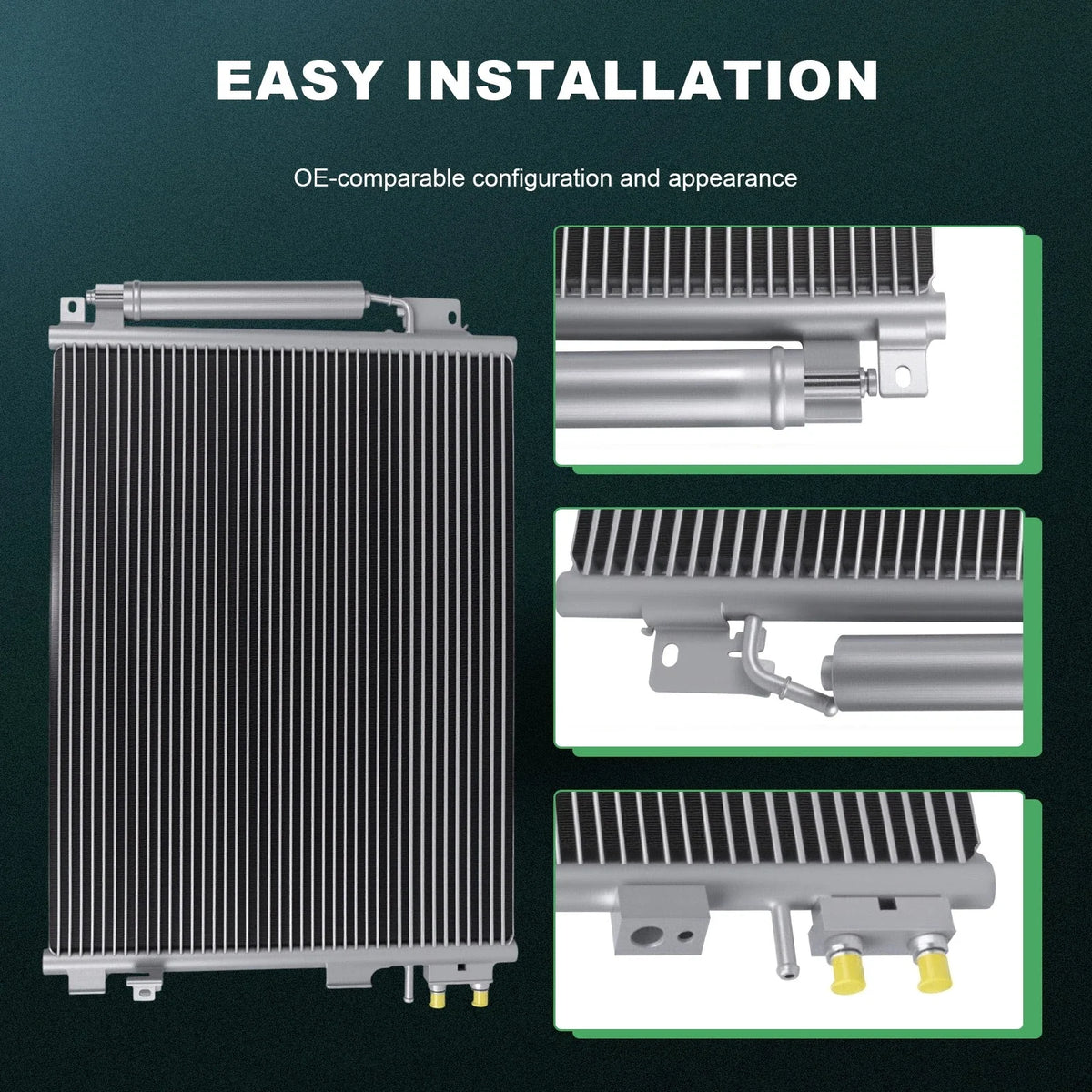 AC Condenser for Dodge Challenger Charger Chrysler 300 (2009–2018)