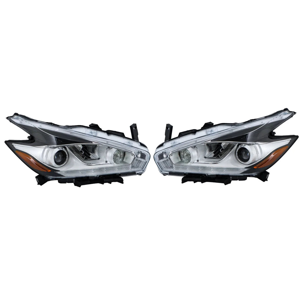Pair of LED Projector Headlights for Nissan Murano (2015–2018)