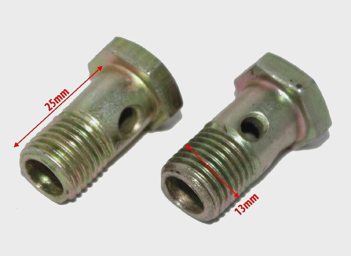 Pair of Banjo Bolts for Massey Ferguson Tractor