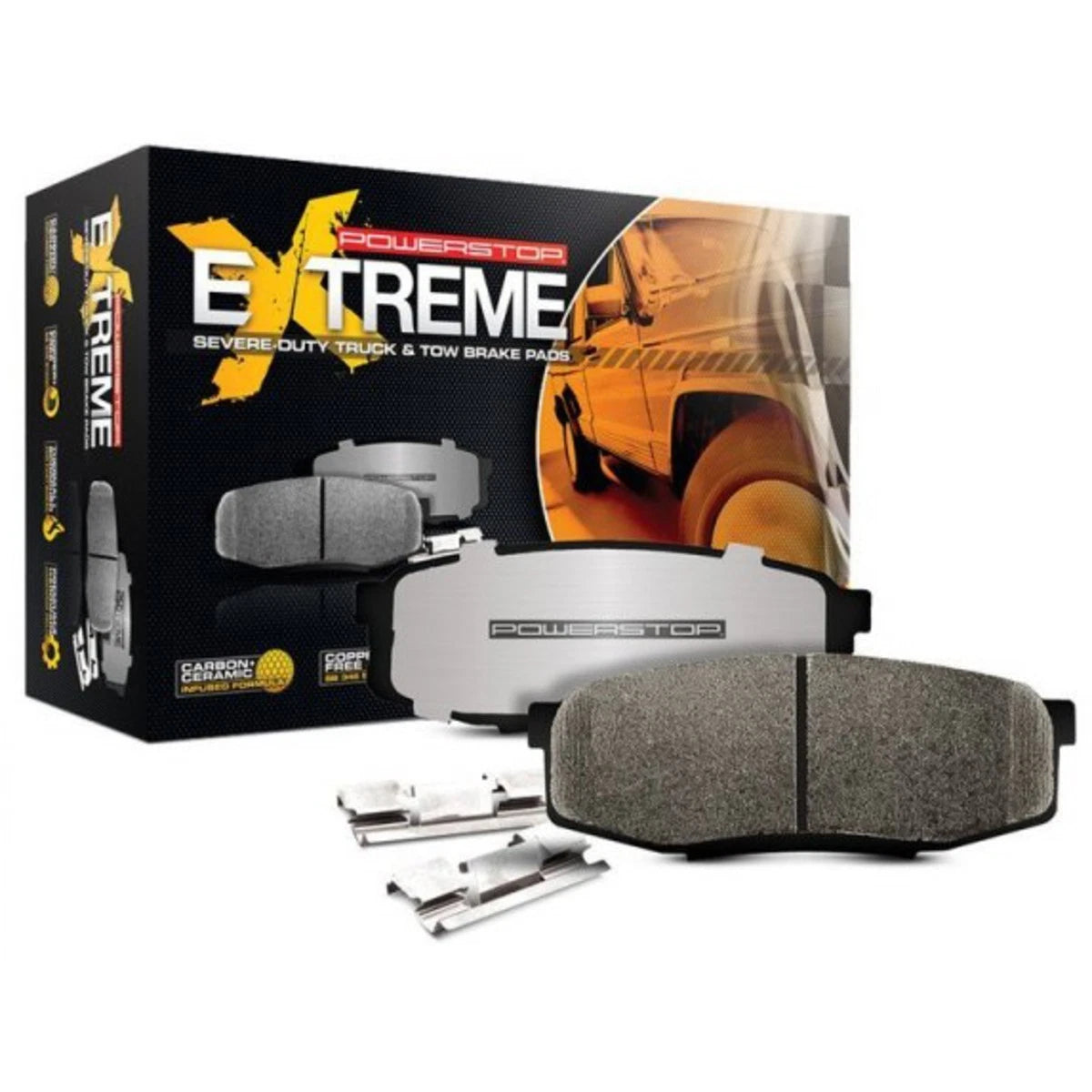 2X Z36-2230 Brake Pad Set for Ford Explorer Aviator (2020–2022)