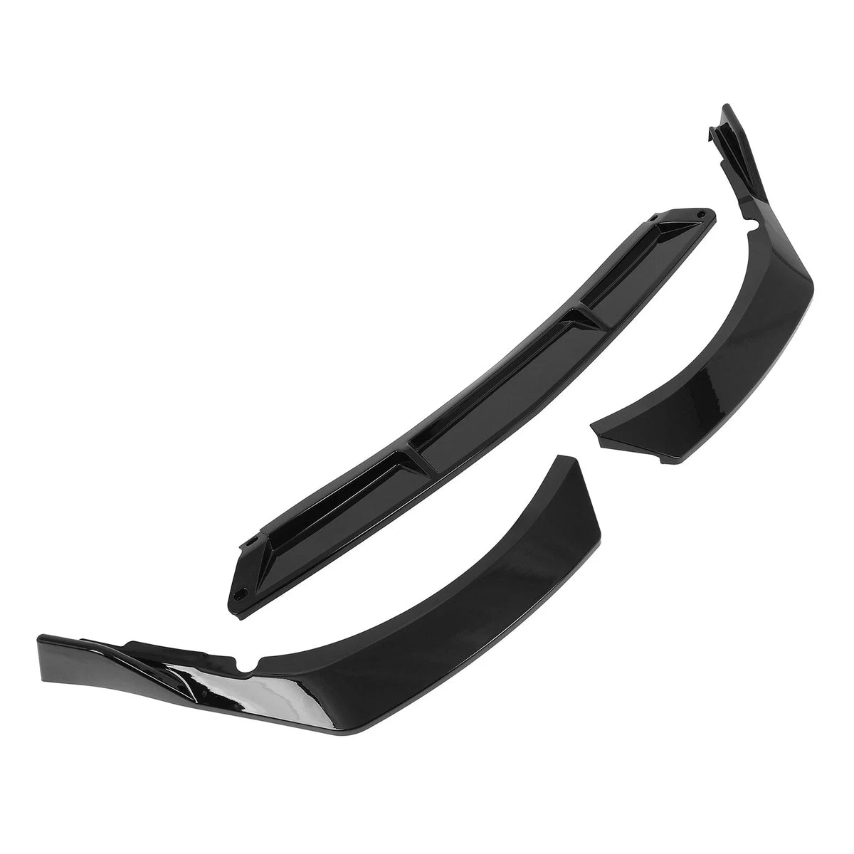 Glossy Black Front Bumper Lip Spoiler for Toyota Camry SE/XSE (2021–2024)