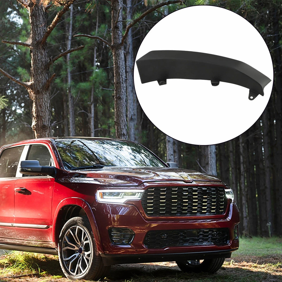 Right Side Wheel Opening Trim for Ram Truck Models