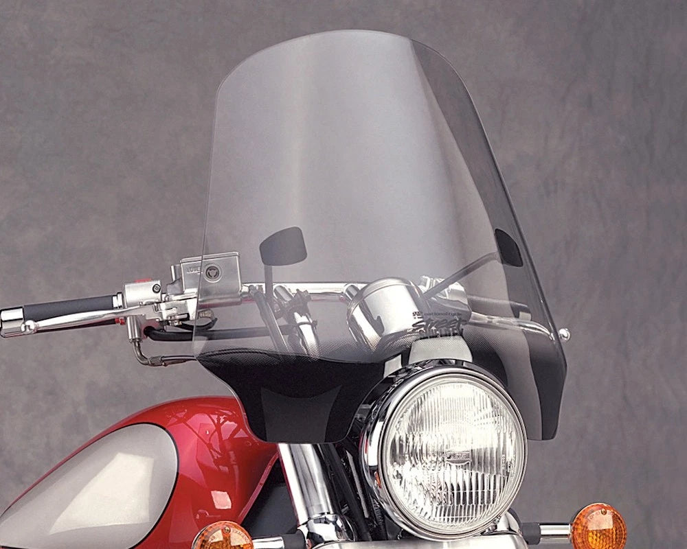 Street Shield Windshield for Universal Motorcycle (N2568-01) - Smoke