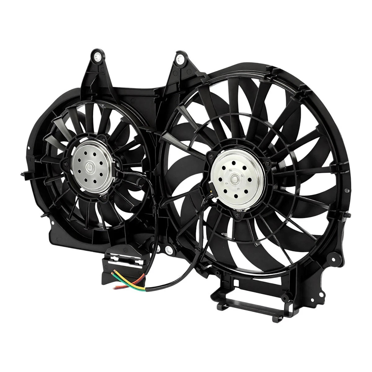 Cooling Fan Assembly for Audi A4 Quattro (2002–2006, 2009) 8E0121207F, 8E0959455, 8E0959455B, 8E0959455N
