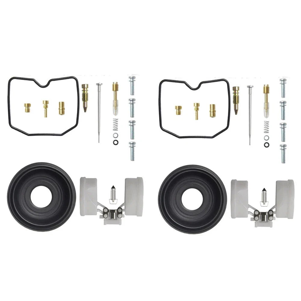 2X Carburetor Repair Kit Float Diaphragm for Kawasaki Vulcan 500 (1991–1995)