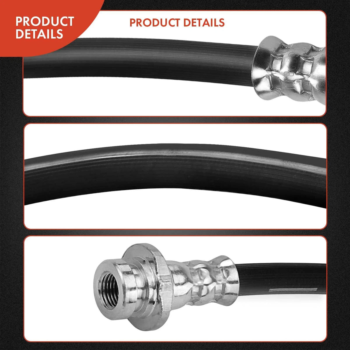 Rear Left Brake Hydraulic Hose for Nissan Altima (2002–2006) Maxima (2004–2008)