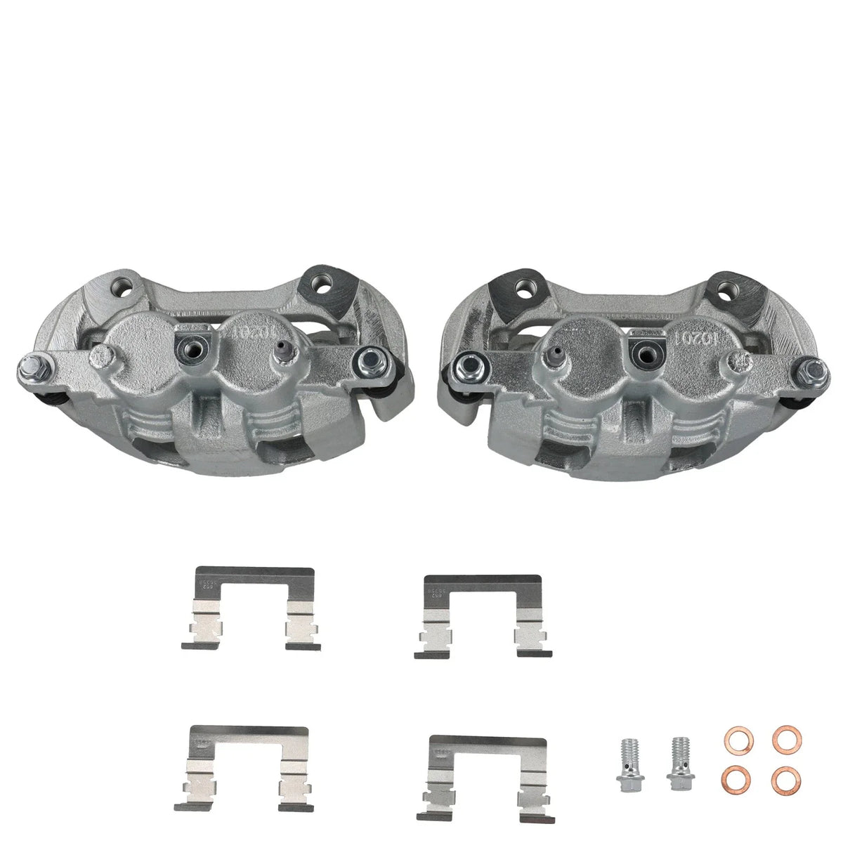 Front Brake Caliper Kit for Buick Lucerne, Impala, Monte Carlo (2006–2011) 18B4988 18B4989
