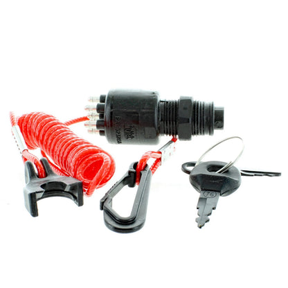 Ignition Switch and Lanyard for Johnson Evinrude OMC (5005801)