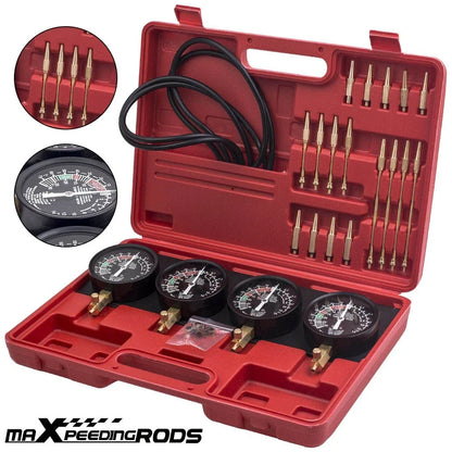 4X Fuel Vacuum Carburetor Synchronizer Tool Kit for