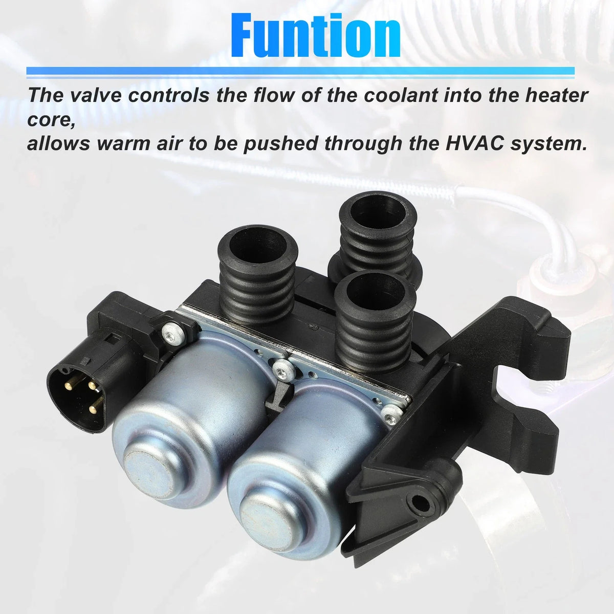 Engine Heater Control Valve Solenoid No.64118375792 for BMW 318i (1992–1999)