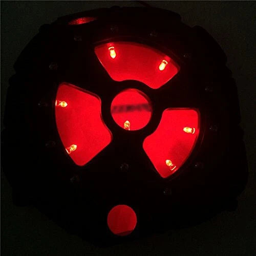 Red LED Engine Clutch Cover for Kawasaki ZX14R ZZR1400 (2006–2014)