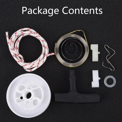 Rewind Spring Recoil Starter Pulley Washer for Chainsaw