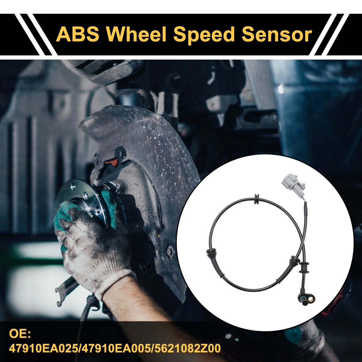 ABS Wheel Speed Sensor for Nissan Frontier (2005–2020) No. 47910EA025/47910EA005