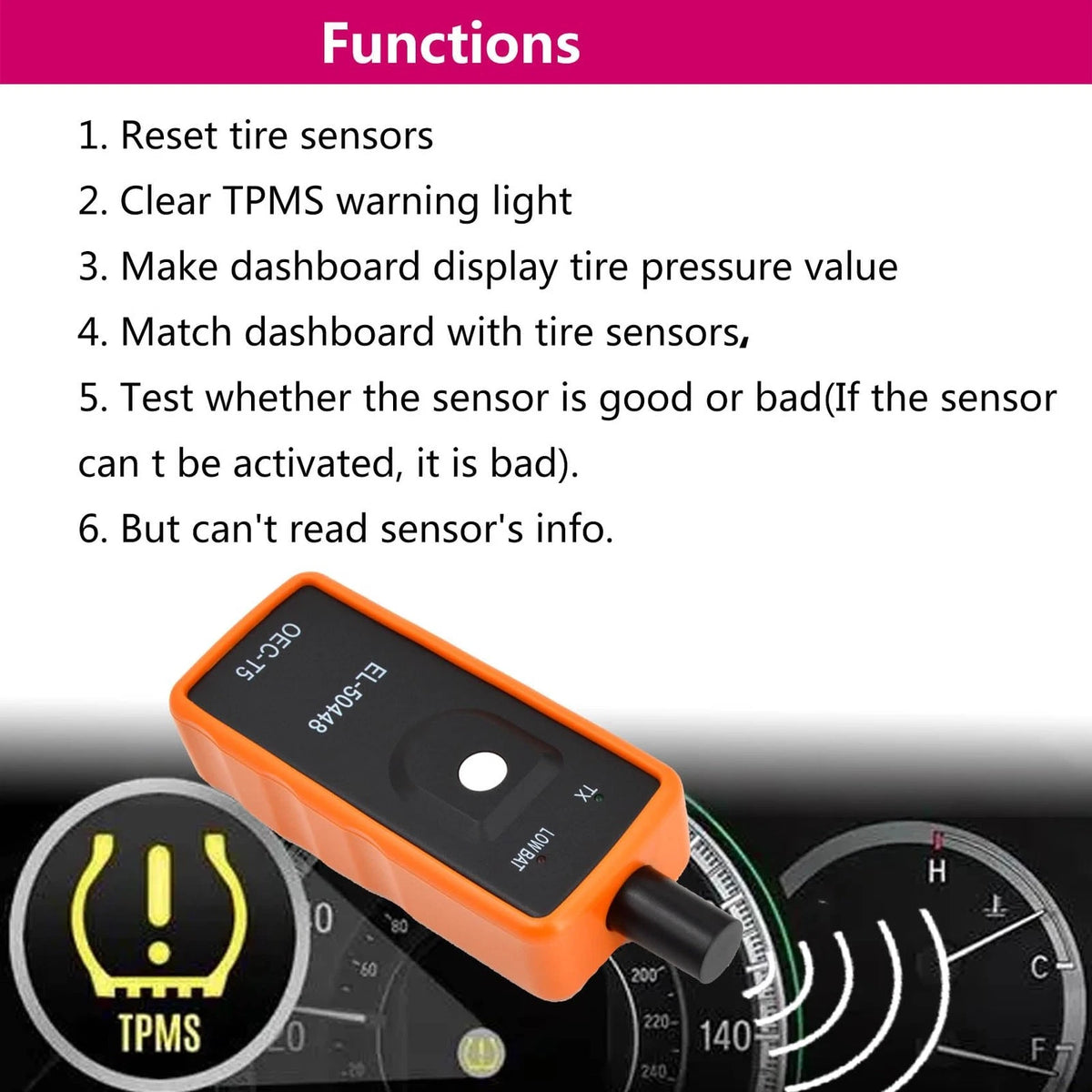 EL-50448 TPMS Relearn Tool for Chevy Chevrolet (2026)