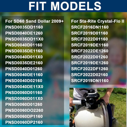 Pump Hose for Pentair Sand Dollar, Sta-Rite Cristal-Flo II (N/A)