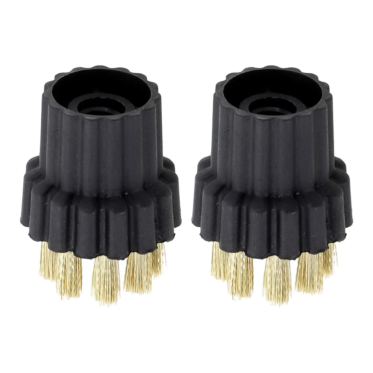 2 Pcs Brass Brush Head for Steam Mop-X5 (Fit for Steam Cleaner)
