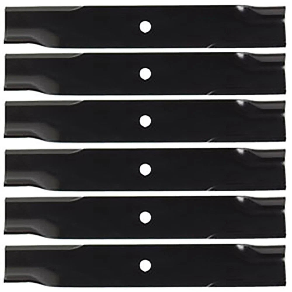 6pk Mulcher Mower Blades for Scag Wright Stander 48" Cut 71440002 A48110 A48184