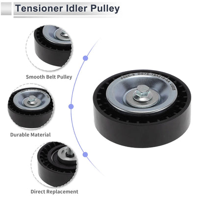 Drive Belt Idler Pulley for Ford Edge (2016–2018) No.DS7E19A216AA PA66